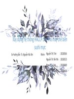 Bản trình bày powerpoint 