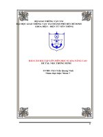 báo cáo bài tập lớn môn học scada nâng cao đề tài nhà thông minh 