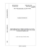 (Luận văn thạc sĩ) phát triển hệ thống thông tin quản lý thiết bị tại bộ công nghệ và truyền thông lào 