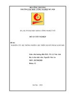 đồ án tốt nghiệp đề tài nghiên cứu hệ thống nhiên liệu trên xe hyundai santafe 