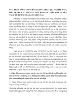 giai phap nang cao chat luong dau tranh cac the luc thu dich, bao ve nen tang tu tuong cua dang