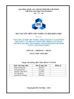 dân chủ xã hội chủ nghĩa  thực trạng và giải pháp phát huy vai trò của sinh viên trong xây dựng trường đại học bách khoa thành phố hồ chí minh ngày càng phát triển 