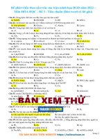 - Đề phát triển theo cấu trúc ma trận minh họa BGD năm 2022 - Môn HÓA HỌC - Đề 3 - Tiêu chuẩn (Bản word có lời giải).Image.Marked