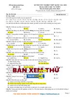 Đề dự đoán cấu trúc minh họa BGD năm 2022 - Môn Hóa - Đề 11 (HP-VIP-11) - Bản word có lời giải.Image.Marked