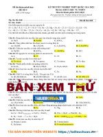 Đề dự đoán cấu trúc minh họa BGD vip số 5 soạn bởi giáo viên H.Phan.Image.Marked