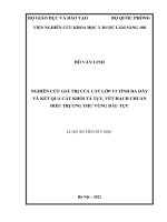 Nghiên cứu giá trị của cắt lớp vi tính đa dãy và kết quả cắt khối tá tụy, vét hạch chuẩn điều trị ung thư vùng đầu tụy