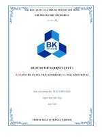 báo cáo thí nghiệm vật lý 1 bài 9 đo tiêu cự của thấu kính hội tụ và thấu kính phân kì 
