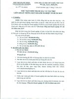 Thư mời Tài trợ