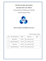 báo cáo bài tập nhóm tuần 10 12 bài 1 probability   bài 2 linear regression 