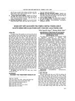 Nhận xét kết quả điều trị triệu chứng trầm cảm ở người bệnh rối loạn phân liệt cảm xúc loại trầm cảm