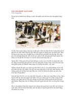 HÃY NÓI TRƯỚC NGÀY CHẾT - Trần Trung Đạo