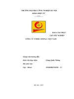 báo cáo thực tập doanh nghiệp công ty compal