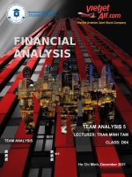Phân tích báo cáo tài chính công ty Vietjet Air  Vietjet Air financial statement analysis