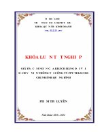 Giá trị cảm nhận của khách hàng đối với dịch vụ viễn thông tại công ty fpt telecom chi nhánh quảng bình 