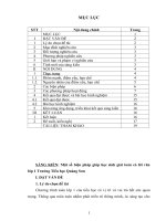 SKKN Một số biện pháp giúp học sinh giải toán có lời văn lớp 1 Trường Tiểu học Quảng Sơn