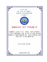 Nghiên cứu các yếu tố ảnh hưởng đến thái độ của học viên thuộc thế hệ z đối với quảng cáo khoá học trên tiktok trường hợp trung tâm ngoại ngữ tiếng trung 3h 