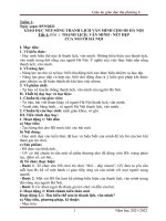 Giáo án Giáo dục địa phương lớp 6 năm 2021  2022