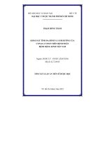 KHẢO SÁT TÍNH ĐA HÌNH VÀ ẢNH HƯỞNG CỦA CYP3A5, CYP2C9 TRÊN BỆNH NHÂN BỆNH ĐỘNG KINH VIỆT NAM tt