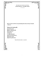 đề tài phân tích rủi ro trong hoạt động sản xuất của công ty vinamilk