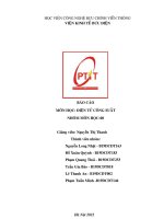 Báo cáo bài tập lớn  Điện tử công suất: Trình bày sơ đồ chỉnh lưu điốt 1 pha 12 chu kỳ khi tải là R.