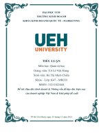 đề tài đạo đức kinh doanh & những vấn đề đạo đức hiện nay của doanh nghiệp việt nam & giải pháp đề xuất