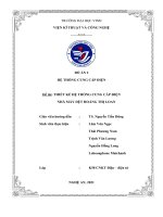 đồ án 2 hệ thống cung cấp điện đề tài thiết kế hệ thống cung cấp điện nhà máy dệt hoàng thị loan 