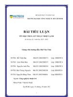 TIỂU LUẬN kỹ THUẬT NHIỆT LẠNH đề tài PHẦN i hệ THỐNG điều hòa KHÔNG KHÍ TRÊN ôtô KIA optima 2016