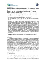 Phương pháp tối ưu hóa trong lưu trữ và truy vấn dữ liệu không gian