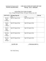 LICH CONG TAC THANG2   DAO THANH HUONG