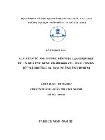 CÁC NHÂN TỐ ẢNH HƯỞNG ĐẾN VIỆC LựA CHỌN ĐẶTĐÒ ĂN QUA ỨNG DỤNG GRABFOOD CỦA SINH VIÊN KÝTÚC XÁ TRƯỜNG ĐẠI HỌC NGÂN HÀNG TP.HCM  10598625-2490-012958.htm