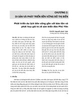Phát triển du lịch bền vững gắn với bảo tồn và phát huy giá trị di sản biển đảo Phú Yên