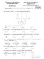 de thi thu thpt quoc gia 2022 mon toan lan 1 truong thpt kim lien ha noi 