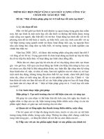 Một số biện pháp giúp trẻ 4 5 tuổi học tốt môn tạo hình 