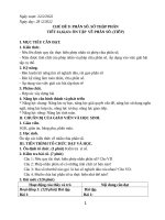 Giáo án dạy thêm toán 6 sách kết nối tri thức với cuộc sống (tiết 61 84)