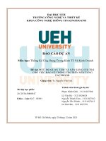 báo cáo dự án môn học thống kê ứng dụng trong kinh tế và kinh doanh đề tài mức độ quan tâm và sẵn sàng chi trả cho việc bảo vệ thông tin trên nền tảng facebook 