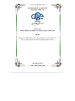 báo cáo công trình nghiên cứu khoa học sinh viên đề tài mối quan hệ giữa hành vi điều chỉnh lợi nhuận và ý kiến kiểm toán của các công ty niêm yết trên sàn chứng khoán việt nam