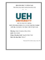 phân tích hoạt động của tư bản thương nghiệp liên hệ, vận dụng vào thực tiển ở việt nam  