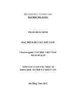 ĐẶC ĐIỂM BÚT KÝ SƠN NAM  10600883