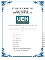 đề tài nghiên cứu xây dựng và phát triển dự án game nft 