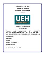 end of course essay forex maket topic an analysis of usdjpy fluctuation from 2011 to 2021, as well as solutions for reducing the value on 