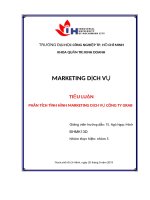 marketing d ch v ị ụ tiểu luận phân tích tình hình marketing d ch v công ty grab 