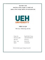 phân tích hoạt động truyền thông của fpt shop trên tik tok đánh giá và đề xuất giải pháp cải thiện hoạt động truyền thông trên tik tok của fpt shop 