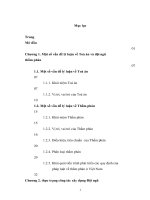 (Luận văn thạc sĩ) Xây dựng đội ngũ thẩm phán đáp ứng với yêu cầu cải cách tư pháp ở Việt Nam hiện nay