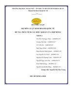 tiểu luận bộ môn luật kinh doanh quốc tế đề tài phân tích các điều khoản của hợp đồng 