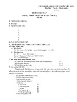 Thiết kế máy phay ngang vạn năng (có bản vẽ) contact: sp.doga.sp@gmail.com để nhận ưu đãi