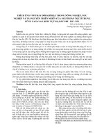Thích ứng với thay đổi khí hậu trong nông nghiệp, ngư nghiệp và tài nguyên thiên nhiên của người dân tộc ở thung lũng Cagayan (khu vực 02), Bắc Phi-lip-pin