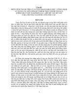 PHÂN TÍCH ẢNH HƯỞNG CỦA CÁCH MẠNG KHOA HỌC – CÔNG NGHỆ VÀ TOÀN CẦU HÓA ĐẾN QUÁ TRÌNH THỰC THI QUYỀN LỰC CHÍNH TRỊ Ở VIỆT NAM HIỆN NAY LIÊN HỆ VẤN ĐỀ NÀY Ở ĐỊA PHƯƠNG NƠI ĐỒNG CHÍ CÔNG TÁC