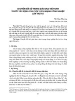 Chuyển đổi số trong giáo dục Việt Nam trước tác động của cuộc cách mạng công nghiệp lần thứ tư