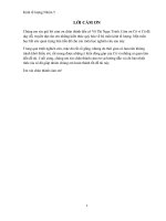 đề tài nghiên cứu Các nhân tố ảnh hưởng đến điểm thi cuối kì của sinh viên Đại học Mở