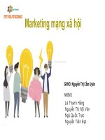 Marketing mạng xã hội  shmily store t h ờ i t r a n g , p h ụ k i ệ n t h e o t r e n d 